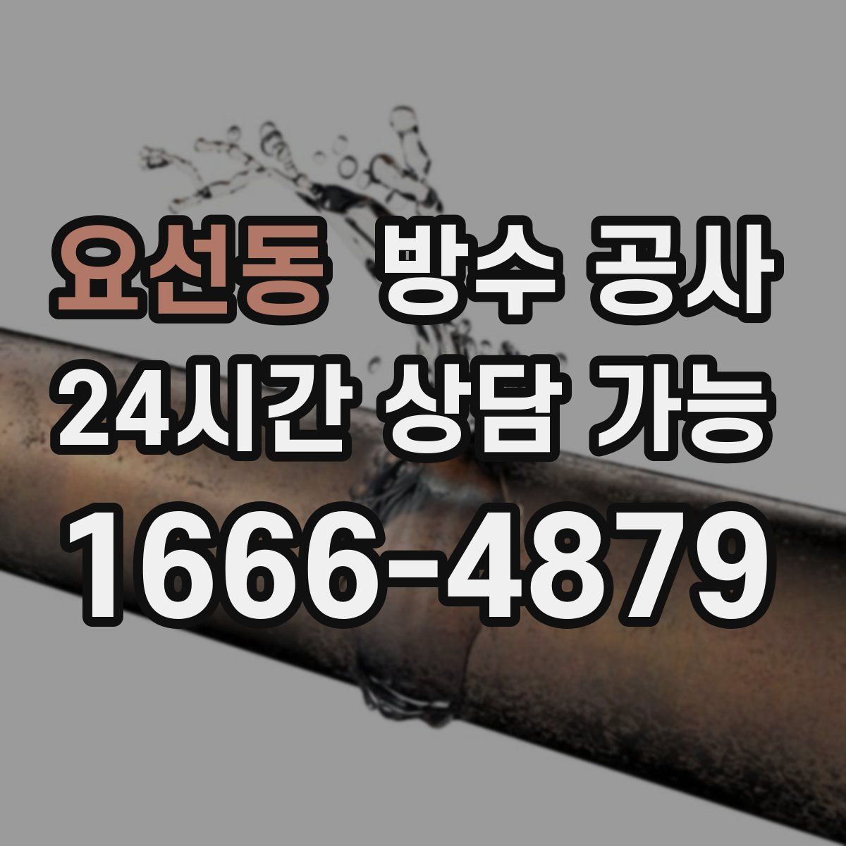 요선동 방수