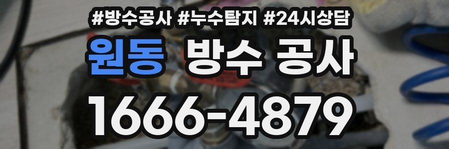 원동 방수 공사