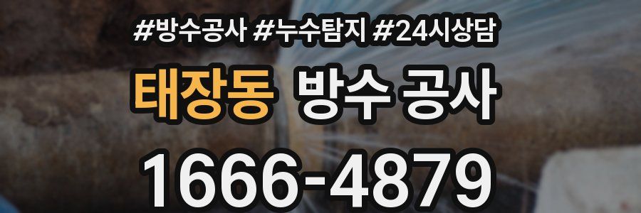 태장동 방수 공사