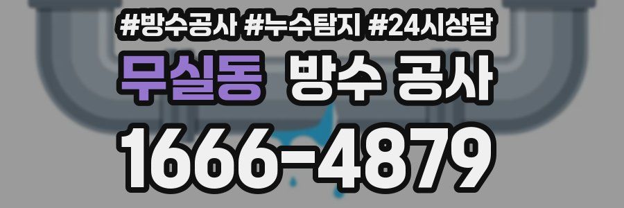 무실동 방수 공사