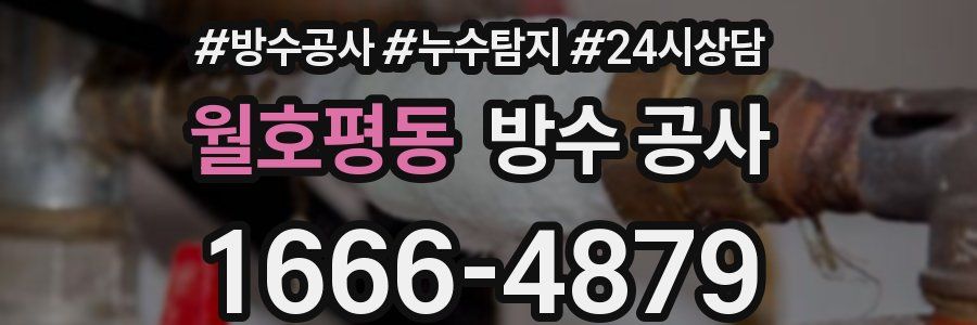 월호평동 방수 공사