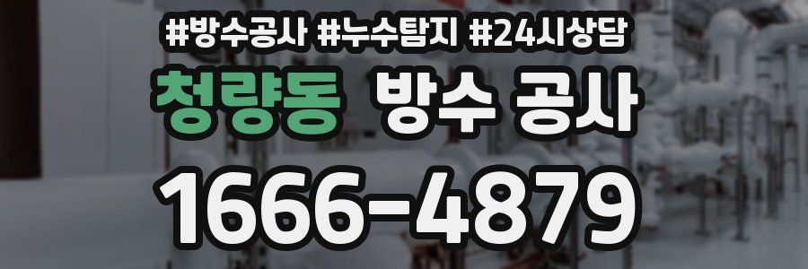 청량동 방수 공사