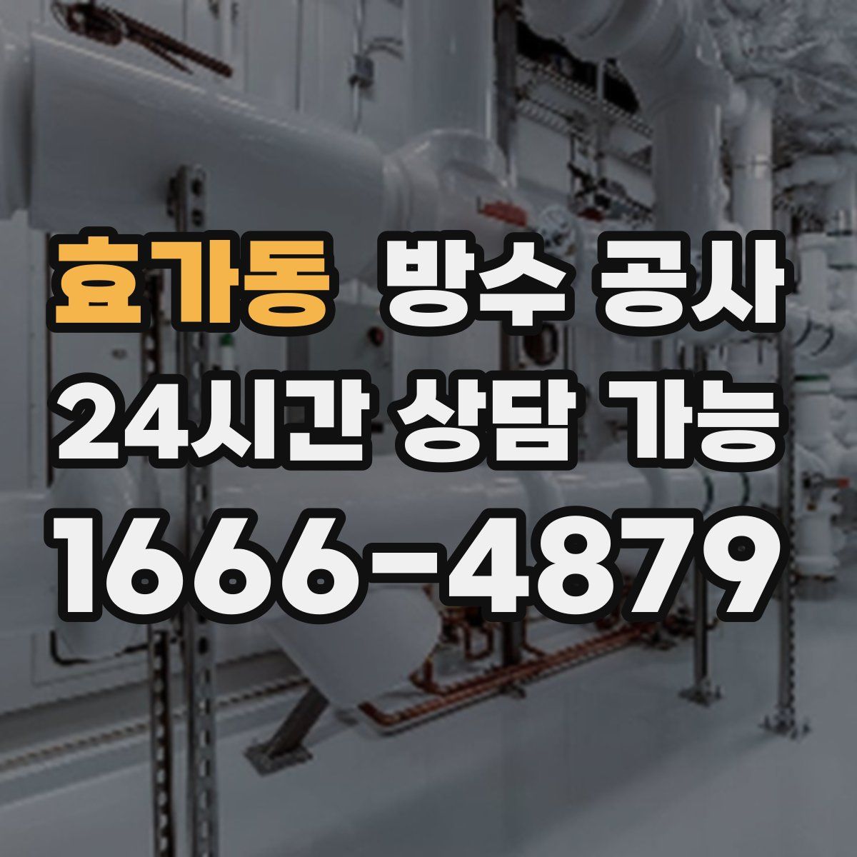 효가동 방수