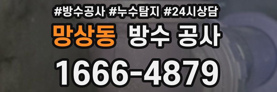 망상동 방수 공사