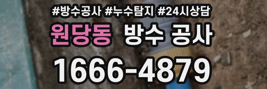 원당동 방수 공사