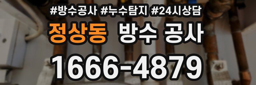 정상동 방수 공사