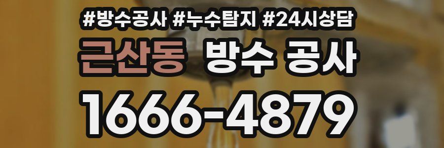 근산동 방수 공사