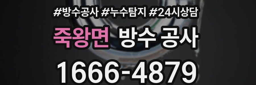 죽왕면 방수 공사