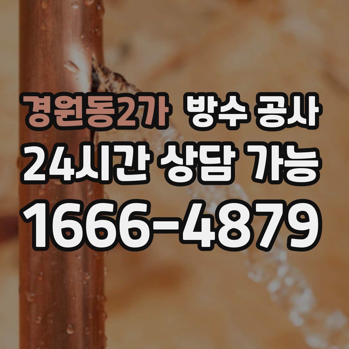 경원동2가 방수