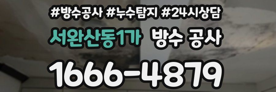 서완산동1가 방수 공사