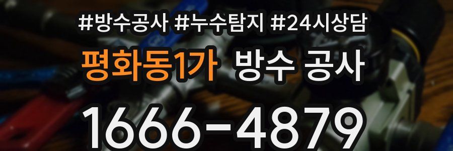 평화동1가 방수 공사