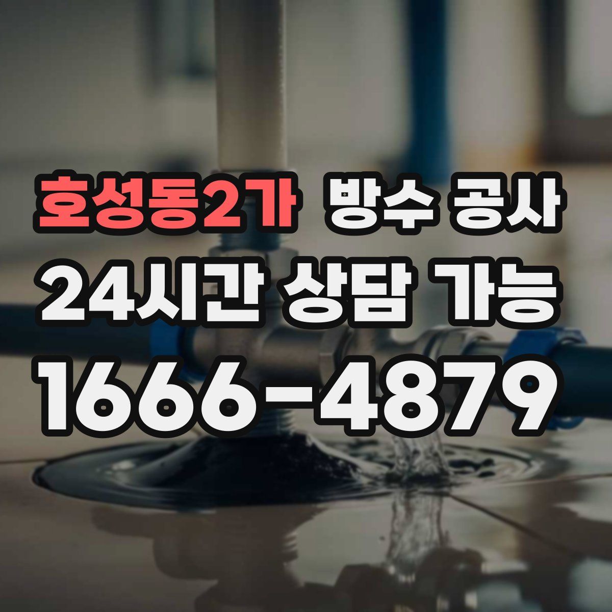 호성동2가 방수