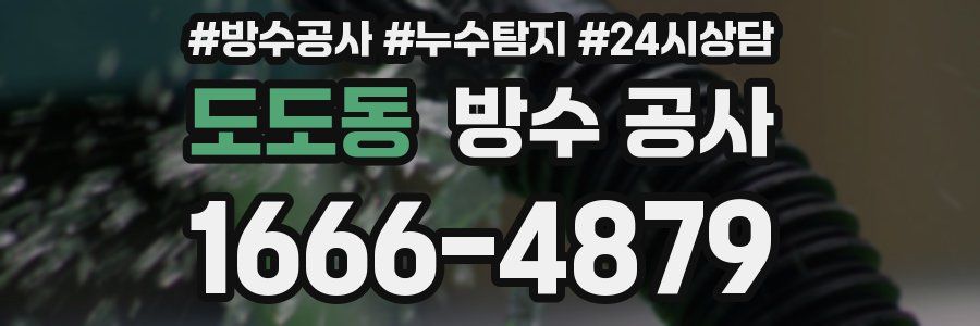 도도동 방수 공사