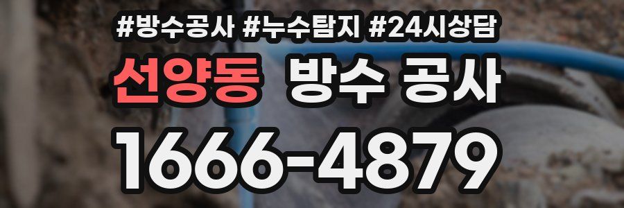 선양동 방수 공사