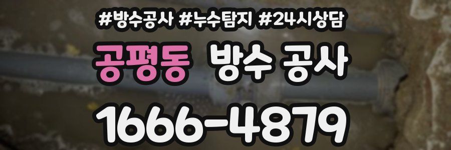 공평동 방수 공사