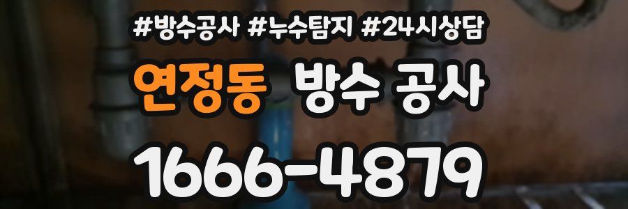 연정동 방수 공사