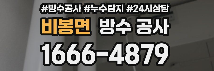 비봉면 방수 공사