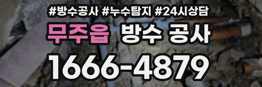 무주읍 방수 공사