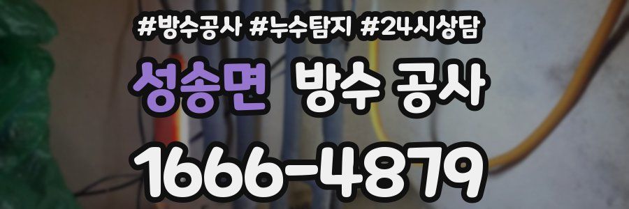 성송면 방수 공사