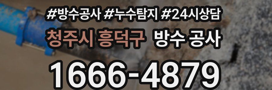 청주시 흥덕구 방수 공사
