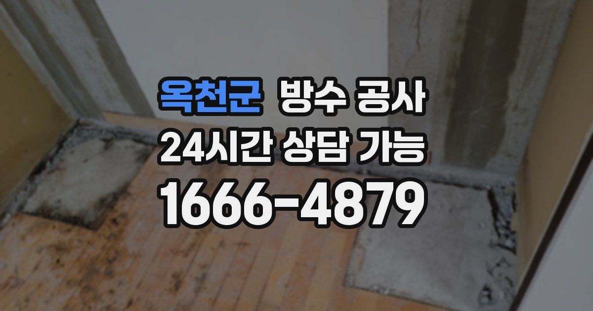 옥천군 누수탐지