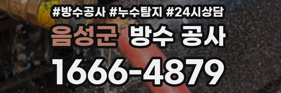 음성군 방수 공사