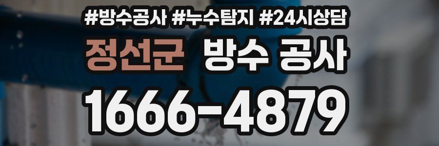 정선군 방수 공사