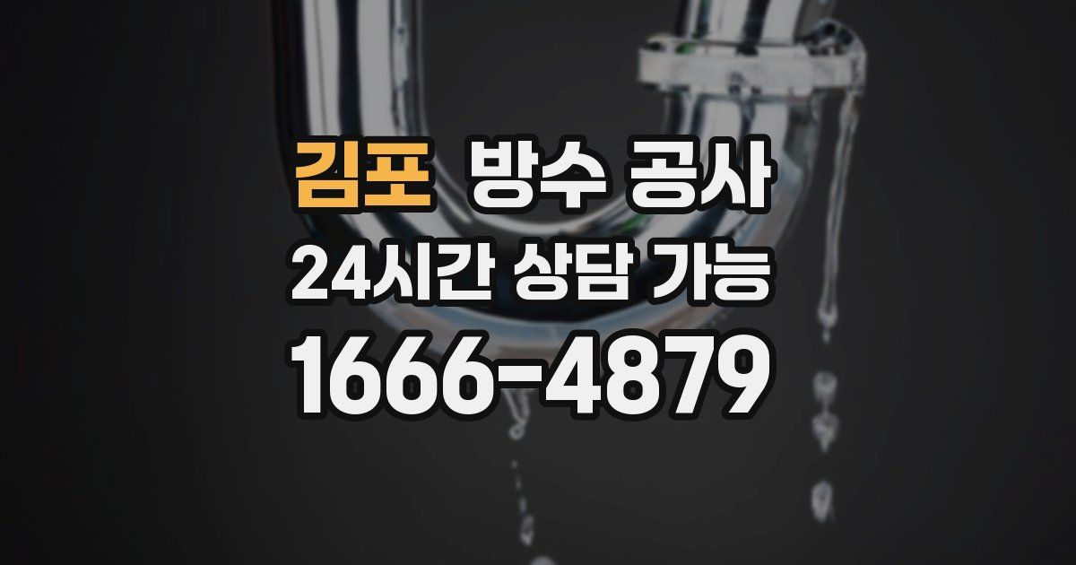 김포 누수탐지