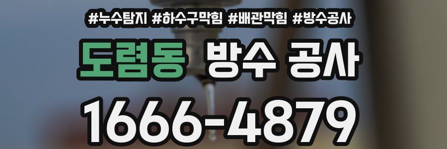 도렴동 방수 공사