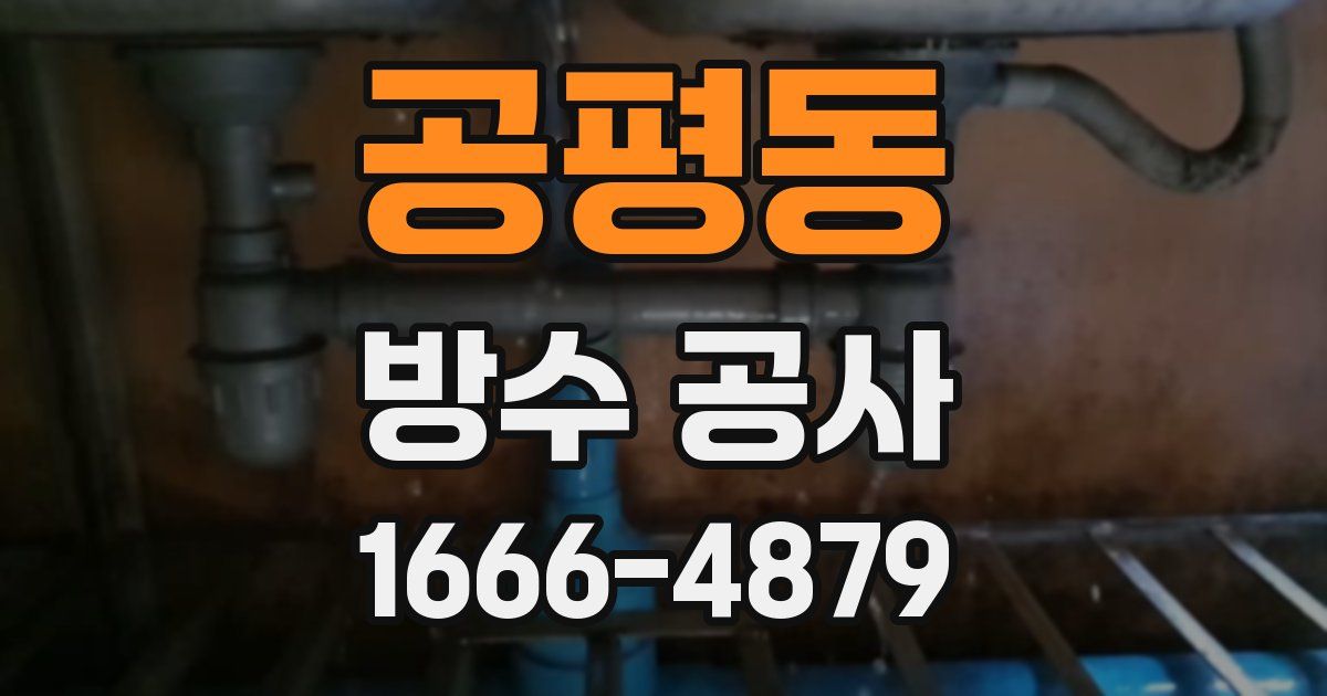 공평동 방수 공사