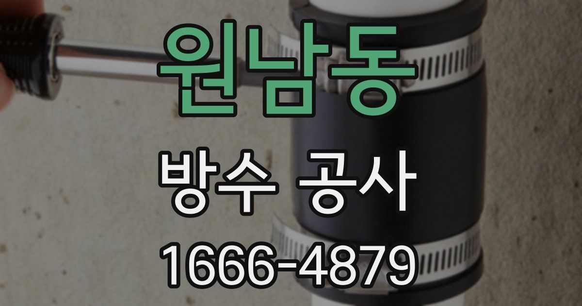 원남동 방수 공사