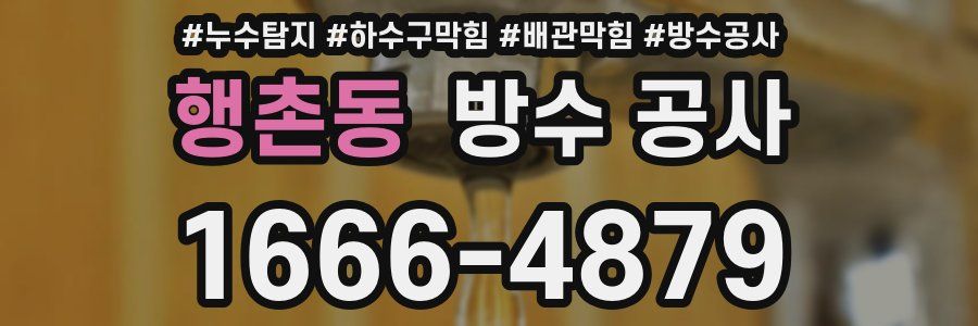 행촌동 방수 공사