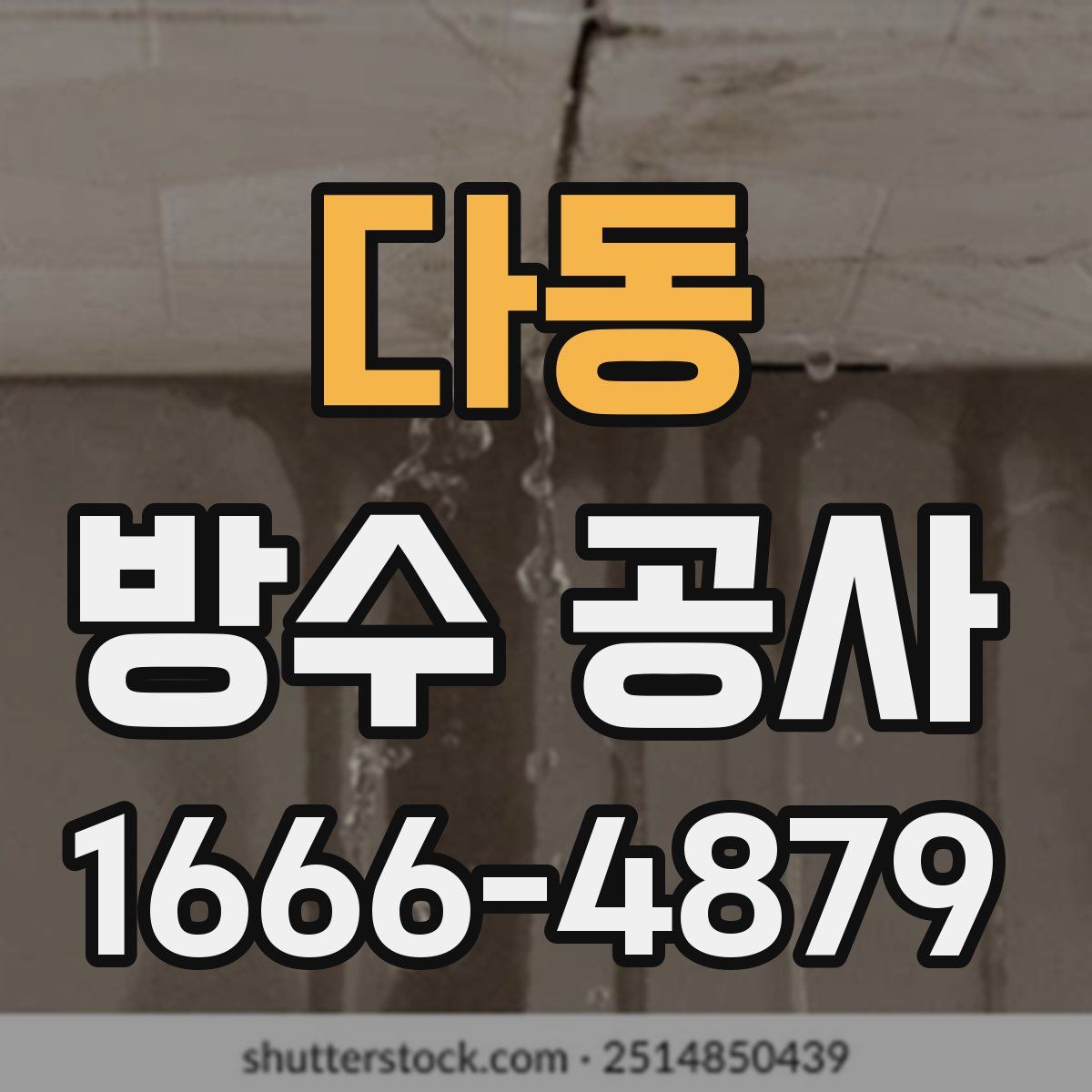 다동 방수 공사