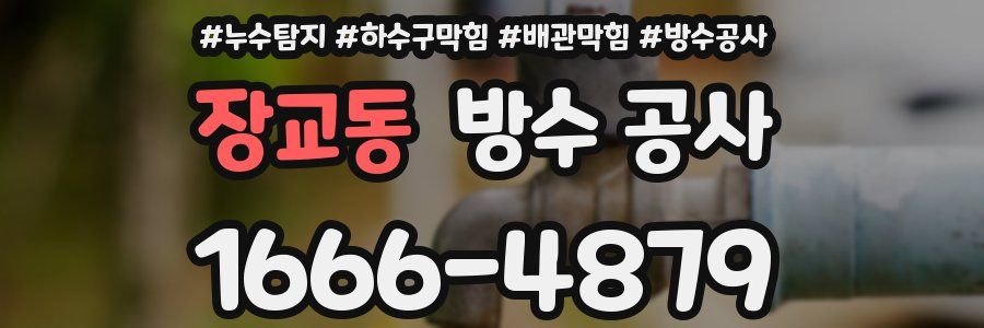 장교동 방수 공사