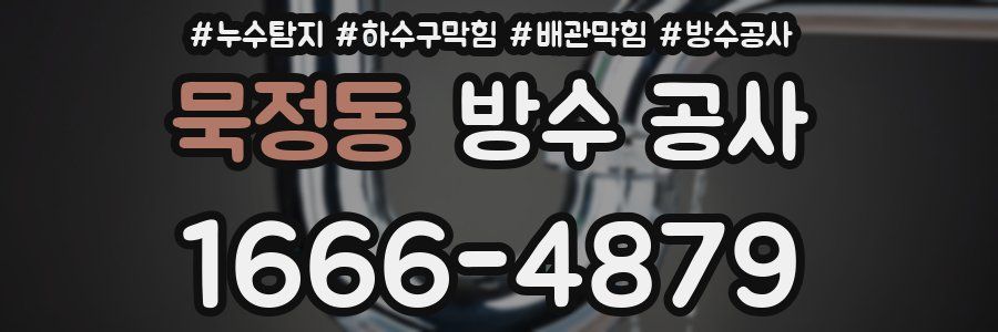 묵정동 방수 공사