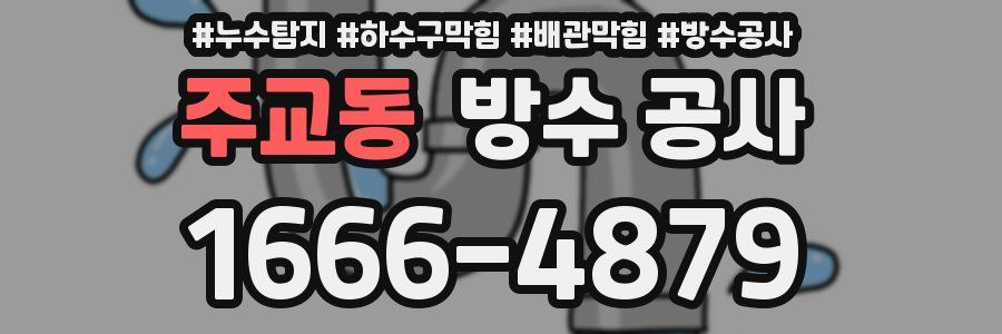 주교동 방수 공사