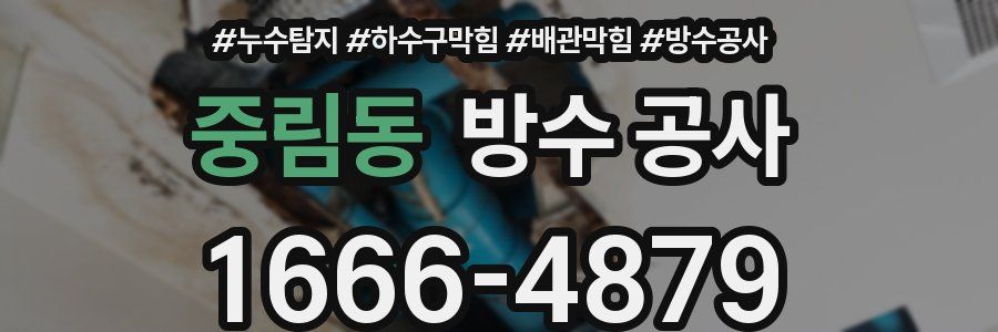 중림동 방수 공사