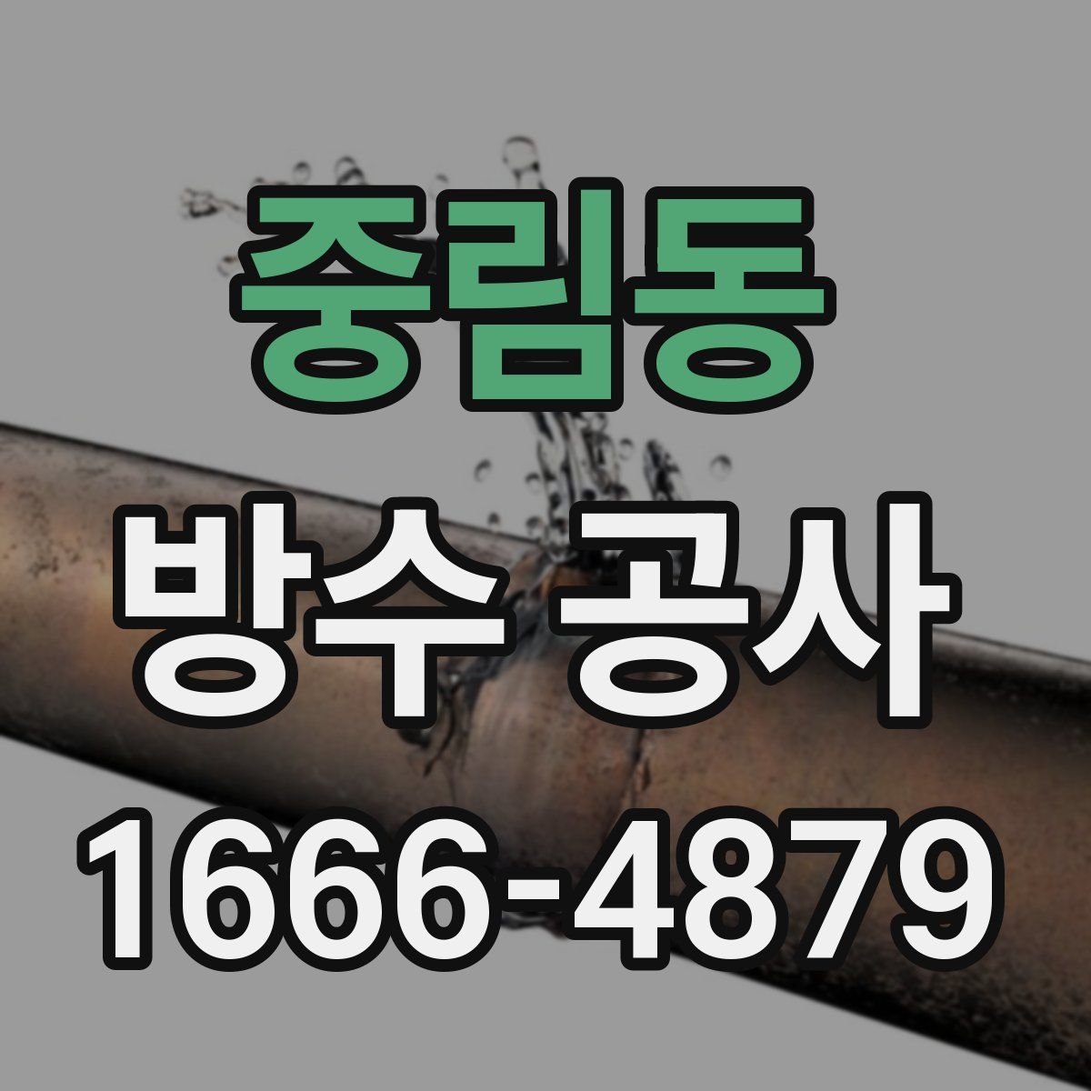 중림동 방수 공사