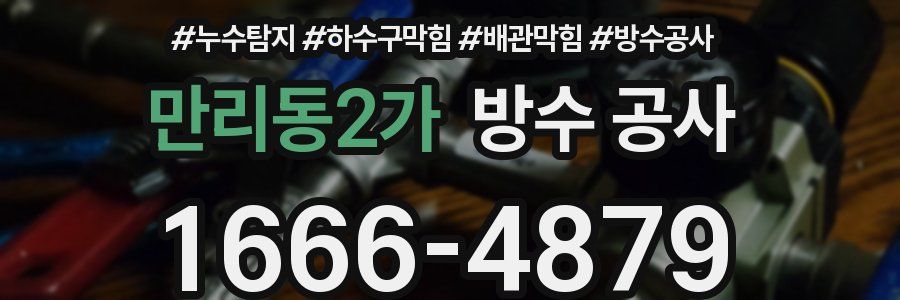 만리동2가 방수 공사