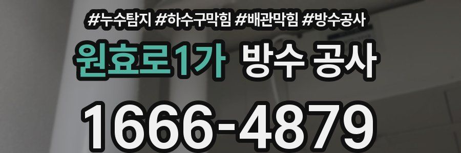 원효로1가 방수 공사