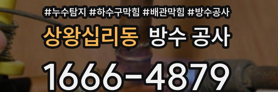 상왕십리동 방수 공사