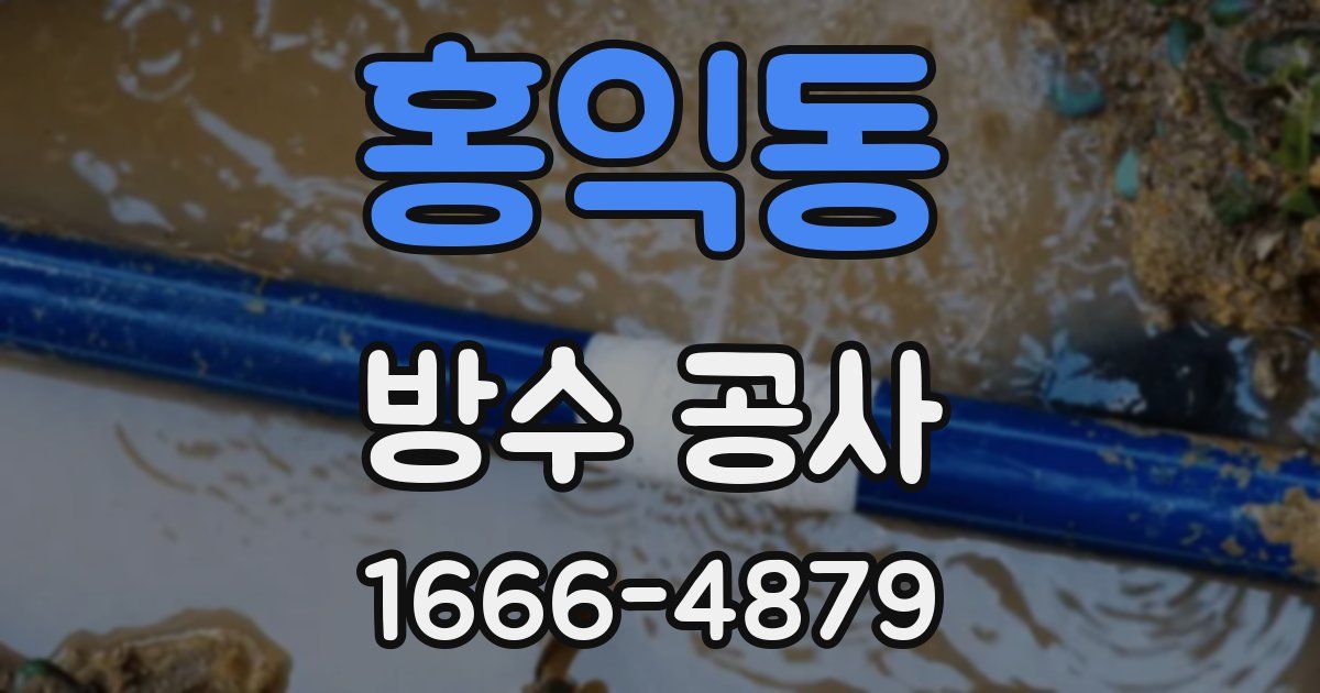 홍익동 방수 공사