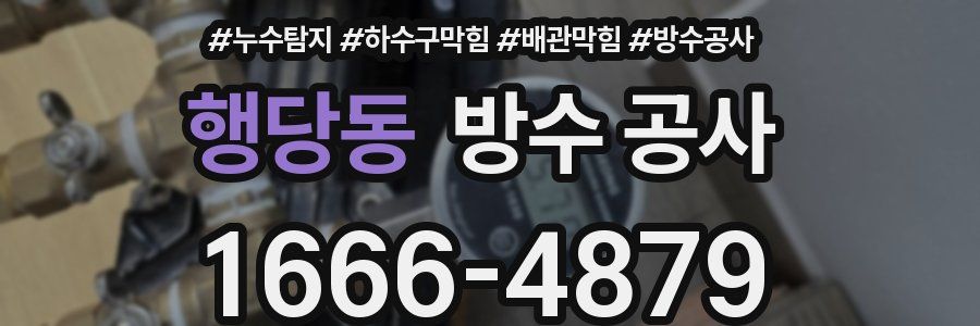 행당동 방수 공사