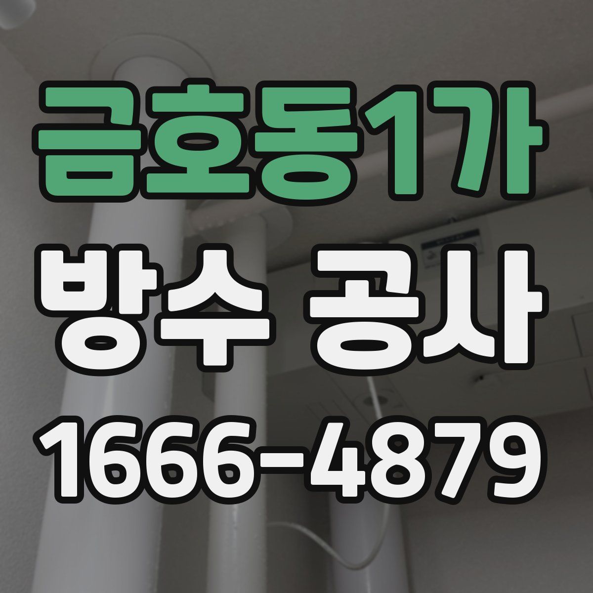 금호동1가 방수 공사