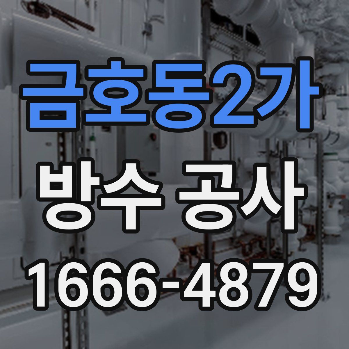 금호동2가 방수 공사