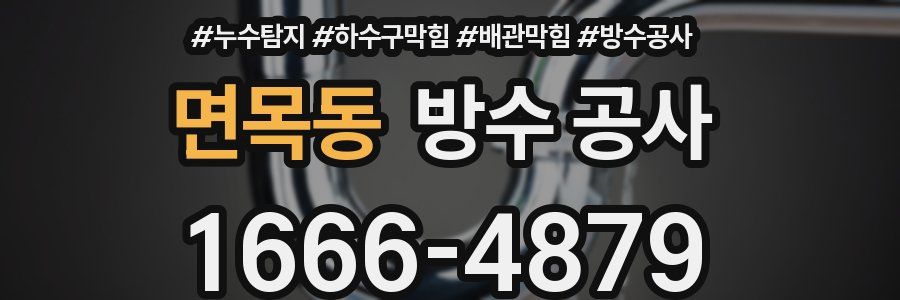면목동 방수 공사
