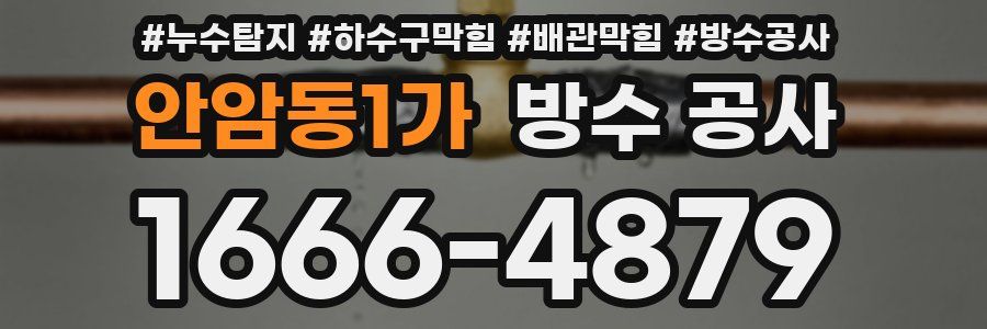 안암동1가 방수 공사