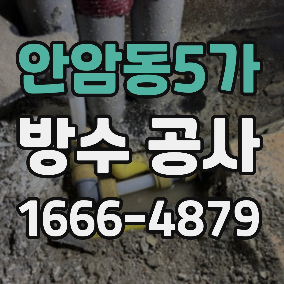 안암동5가 방수 공사