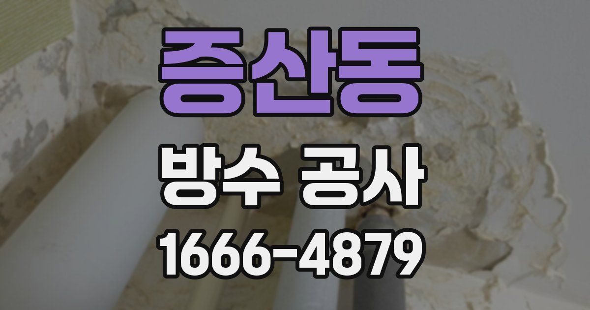 증산동 방수 공사