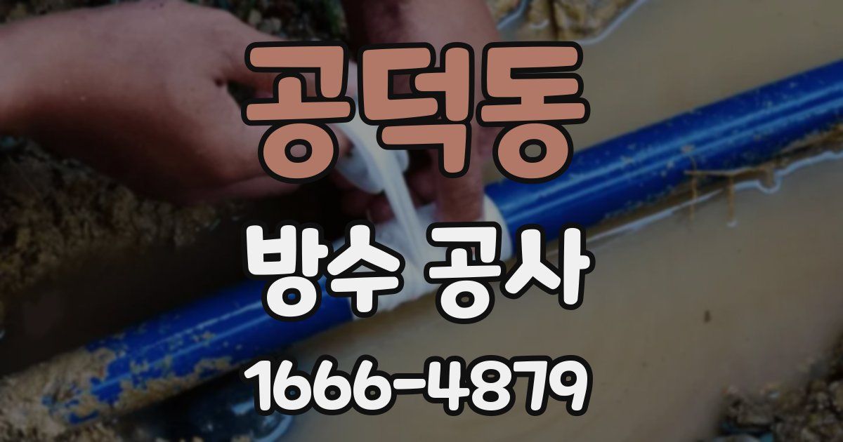 공덕동 방수 공사